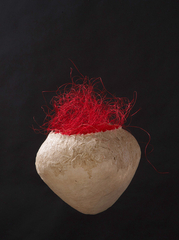 capsula with red hair